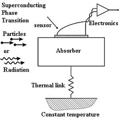 Operating principle of a cryogenic detector and a CRESST II detector module